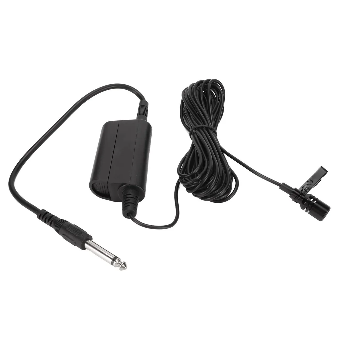  VBESTLIFE Lavalier Microphone 6.35mm Jack 16.4ft Cable — product photo