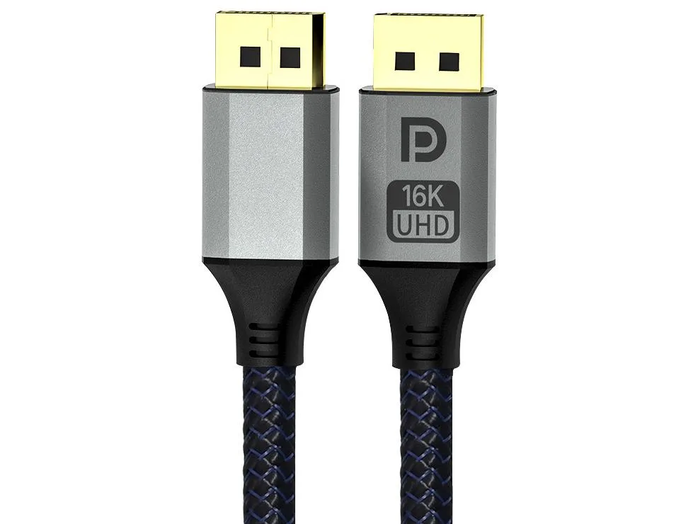 Corn Electronics Corn Electronics DisplayPort 2.1 cable 6.6 ft 80 Gbps VESA Certified — product photo