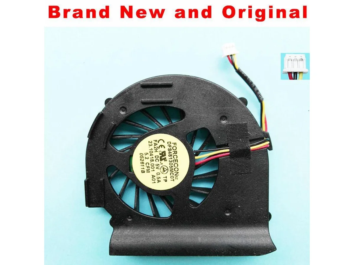Fans Fans CPU Cooler for Dell Inspiron N5020 M5020 N5030 M5030 DFS481305MC0T — product photo
