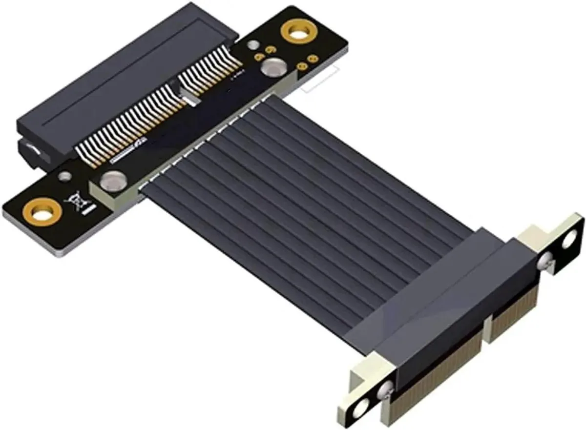 Vszerda Vszerda PCIe 4.0 x4 Riser Cable 15 cm 90/180° (R22SF-TL) — product photo