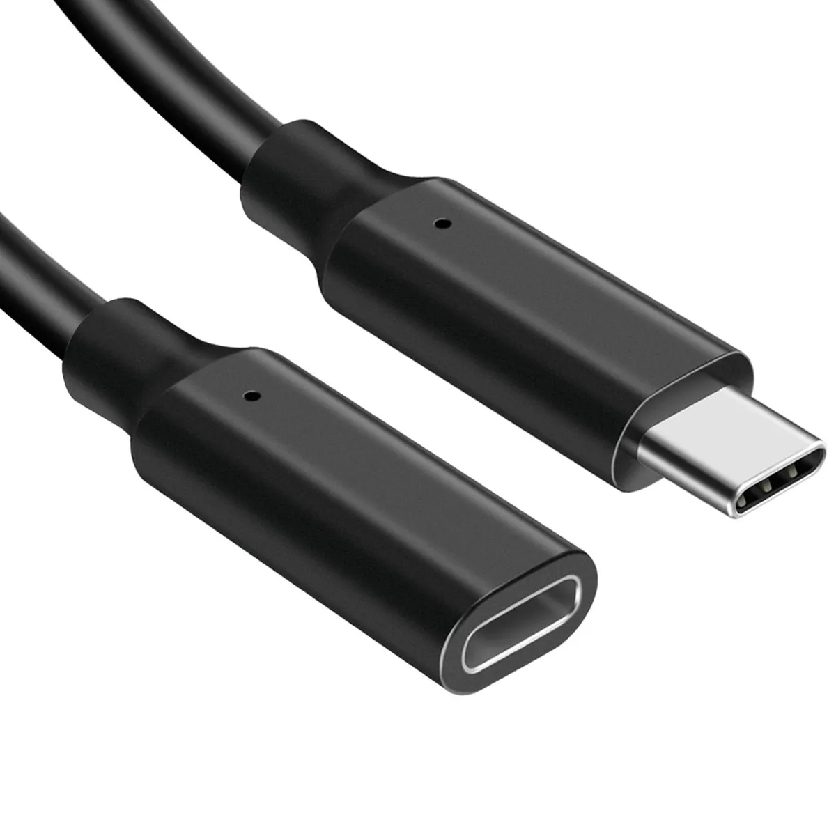 No Sew No Sew USB C Extension Cable 3.3ft 10Gbps 100W 4K/60Hz Black — product photo