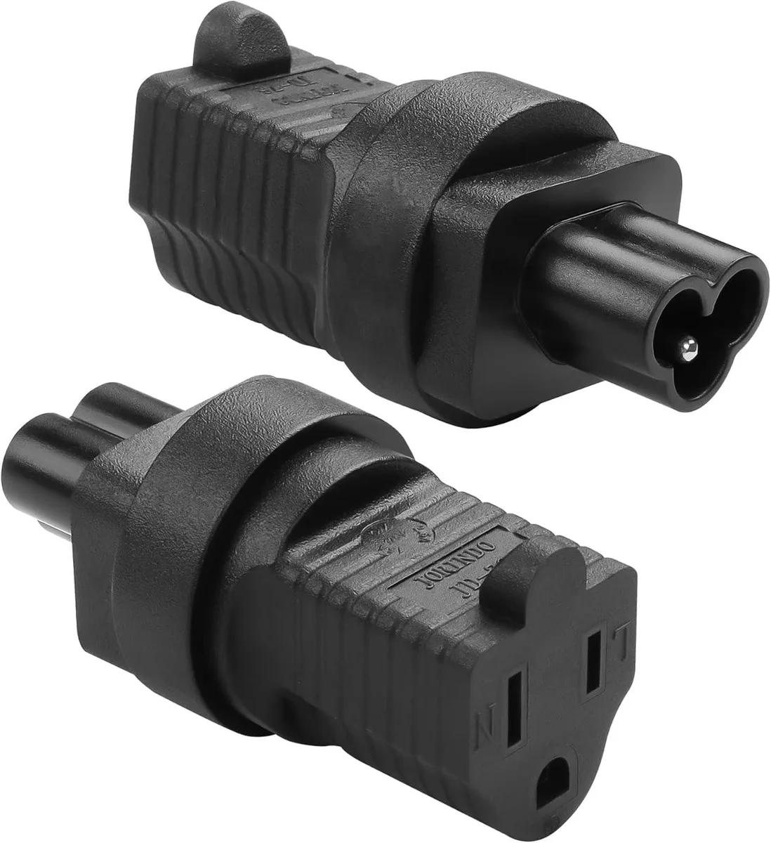 TeKit TeKit IEC C6 Male to NEMA 5-15R Female Adapter — product photo