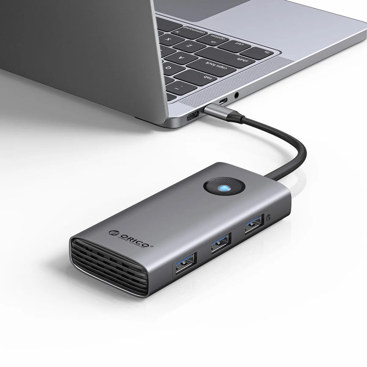  Belkin PW11-6P-GY 6-in-1 USB-C Docking Station — product photo