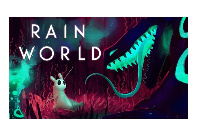 Steam digital code card for Rain World adventure game