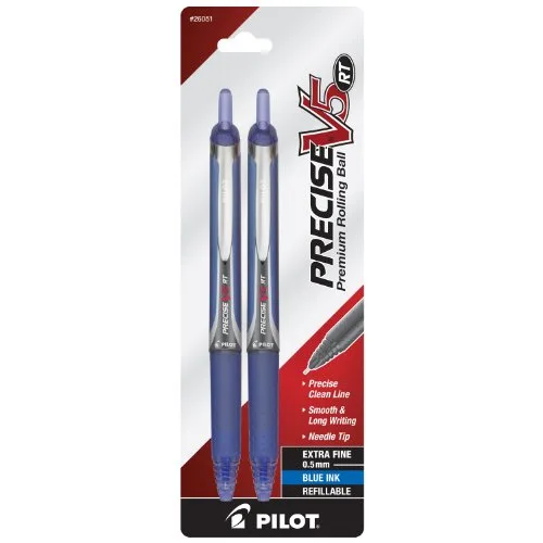 Pilot Pen Pilot Pen 26051 Precise V5 Roller Ball Pen Blue 1/pack — product photo