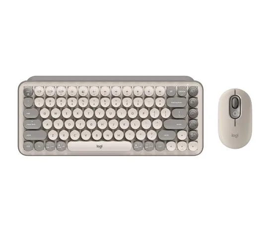 Logitech Logitech POP Keys & Mouse Wireless Bundle Smokey Grey 87-Key — product photo