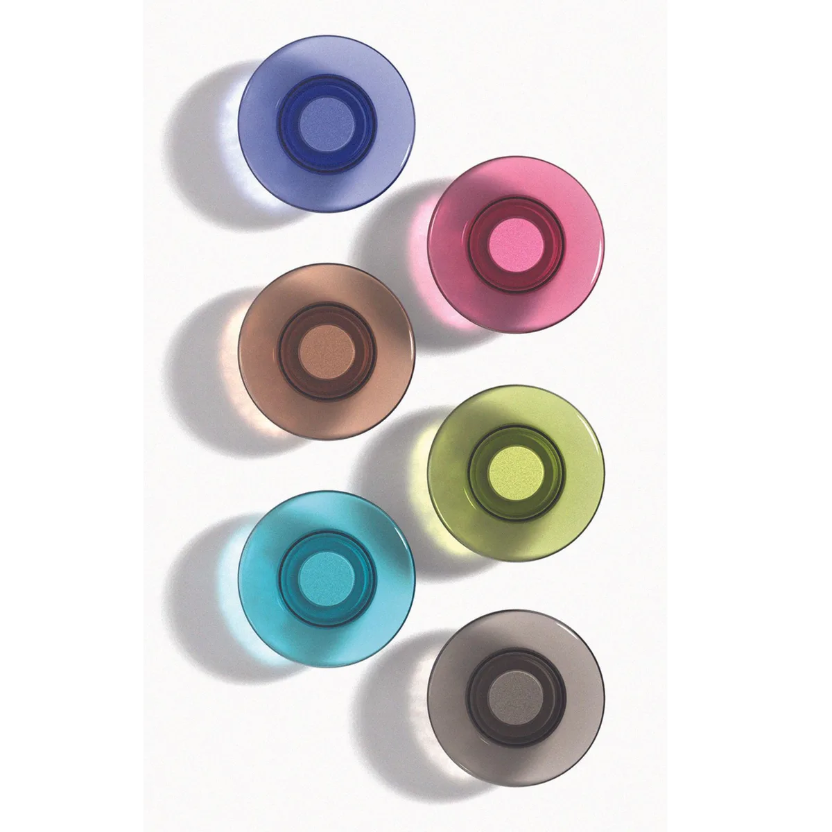 Quartet Quartet 85392 Strong Magnets for Glass Dry-Erase Boards 6-pack Assorted Colors — product photo