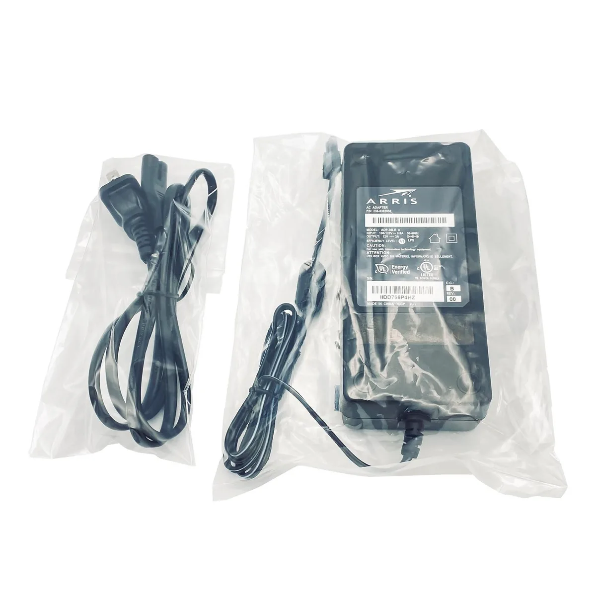 ARRIS ARRIS ATS036T-P120 36W 12V 3A power adapter — product photo
