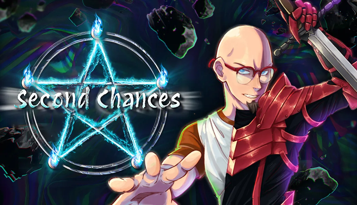 Steam digital code card for Second Chances adventure RPG