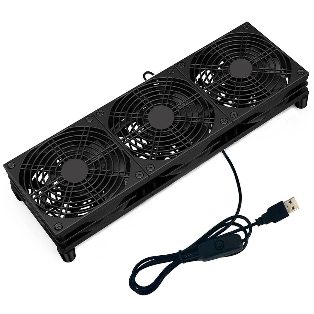 Batianda Batianda USB Cooling Fan 120mm 360mm 2 in 1 Accessory — product photo