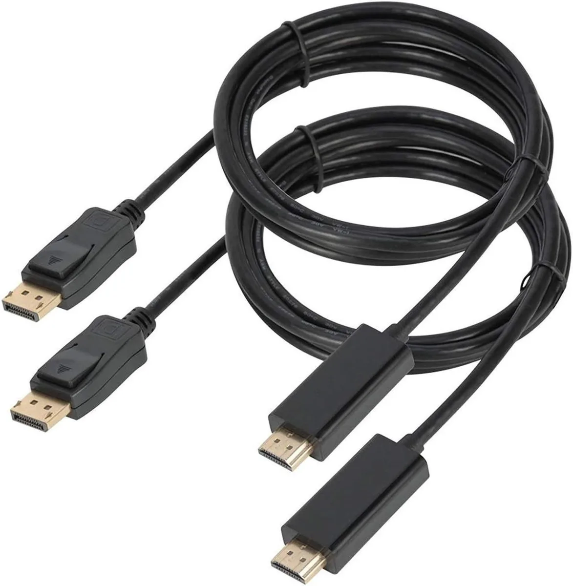 Vszerda Vszerda DisplayPort to HDMI cable 10ft 2 pack — product photo