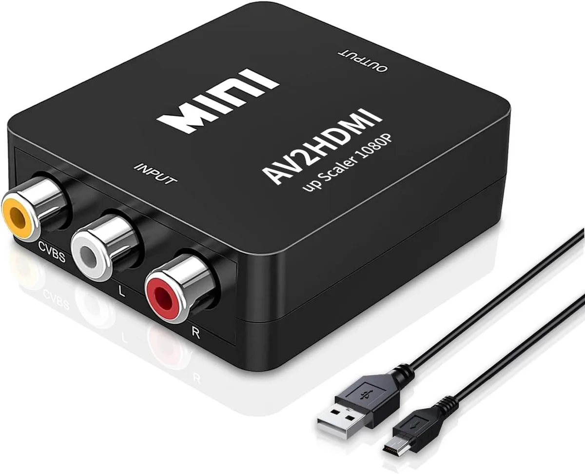 Adiven Adiven 2025 Updated RCA to HDMI Converter 720P 1080P 60Hz — product photo