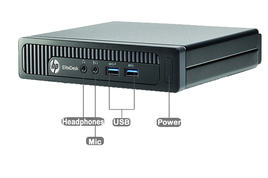 HP HP 800 G1 Mini desktop PC Intel Core i5-4590T 2.00 GHz 8GB 500GB HDD Windows 10 Pro — product photo