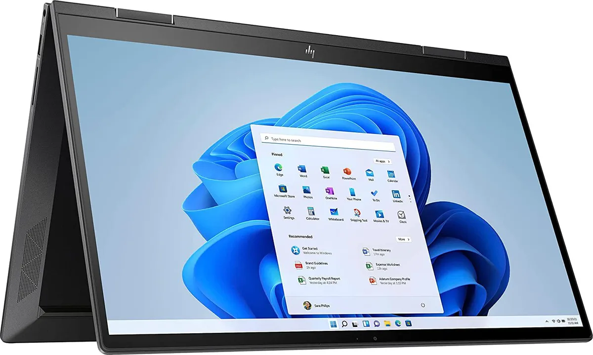 HP HP Envy x360 2-in-1 Laptop AMD Ryzen 7 5825U 8GB 256GB 15.6" Touch Nightfall Black — product photo