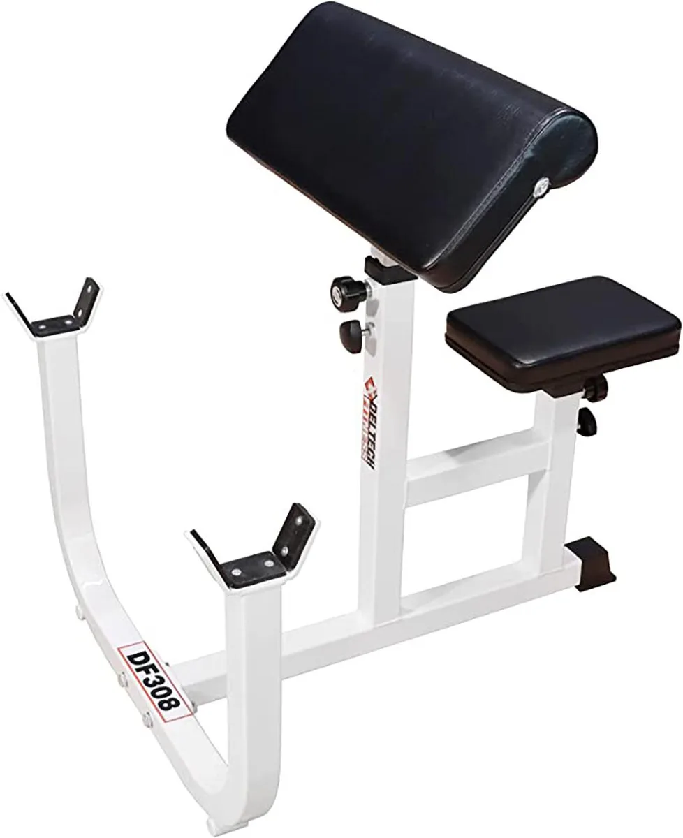 Deltech Fitness Deltech Fitness DF308 Preacher Curl Bench 500 lb capacity — product photo