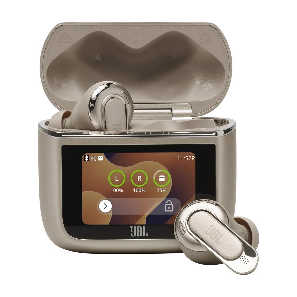 JBL JBL Tour Pro 3 True Wireless Earbuds Latte — product photo