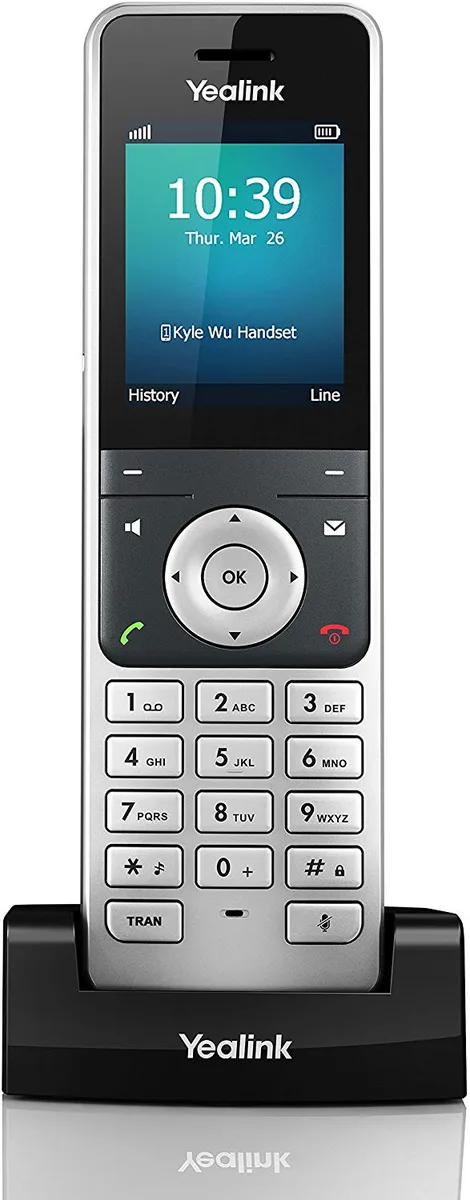 Yealink Network Technology Co., Ltd Yealink Network Technology Co., Ltd W56H DECT VoIP Handset 2.4" 240x320 3.5mm Jack — product photo