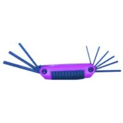 Eklind Eklind 25911 9 Piece SAE Fold-Up Hex Key Set — product photo