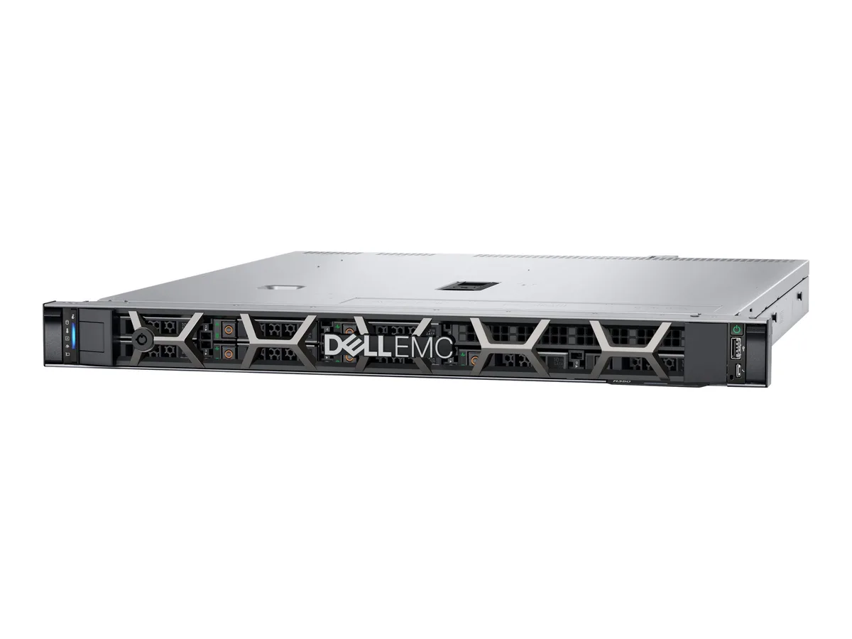 DELL DELL PowerEdge R350 XNDJN rack server Xeon E-2334 3.4 GHz 8GB 480GB SSD — product photo
