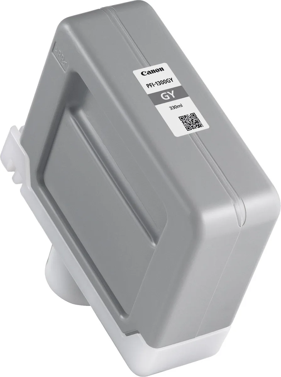 Canon Canon 0817C001AA PFI-1300 Gray Pigment Ink Tank 330mL — product photo