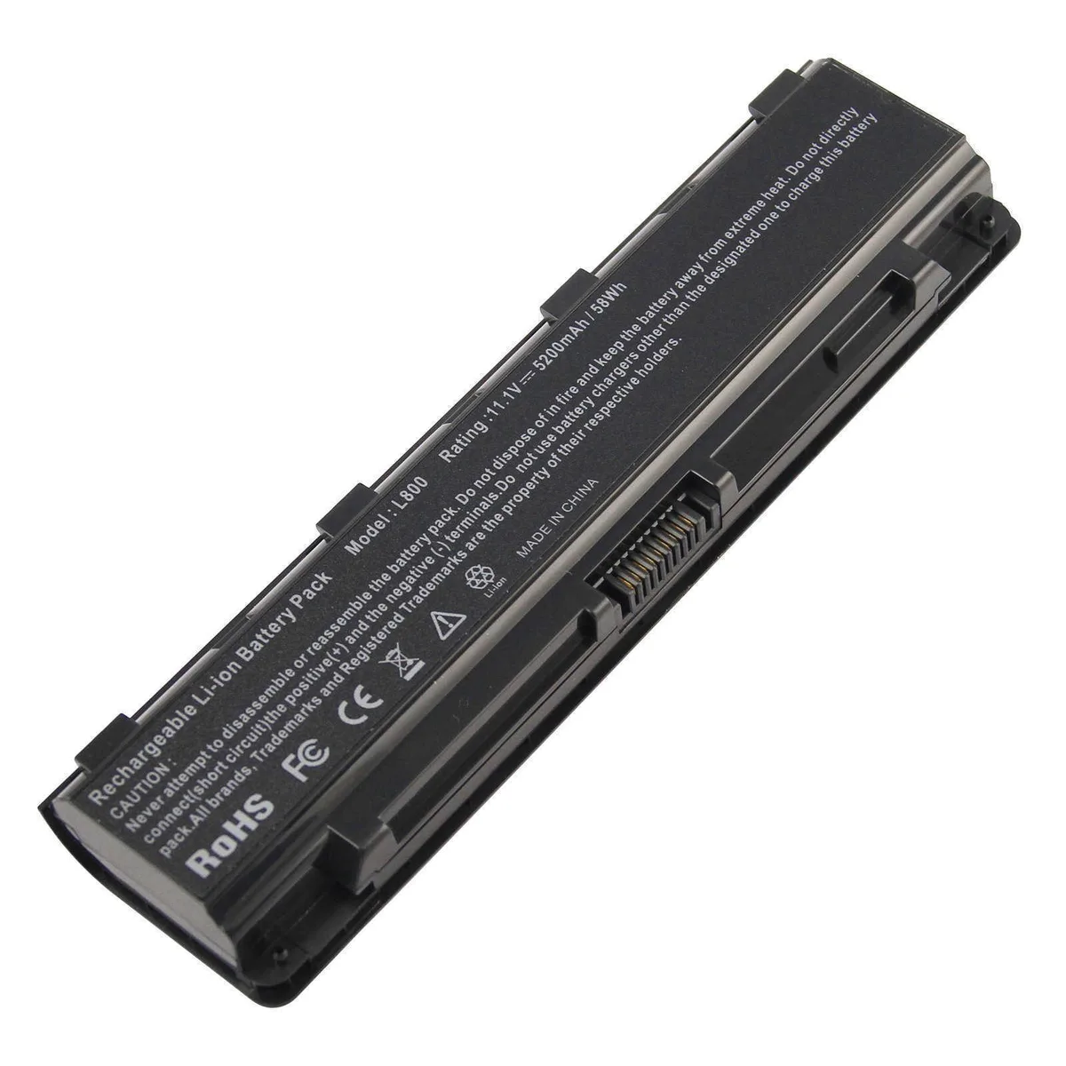 Toshiba Toshiba 11.1V 5200mAh 6-Cell Laptop Battery PA5109U-1BRS PA5024U-1BRS PA5025U-1BRS for Satellite C55t-A5218 — product photo