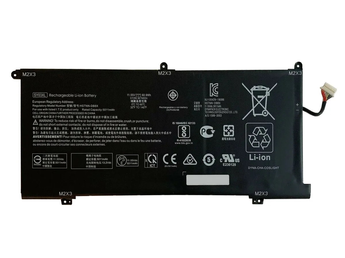 xuanlan xuanlan SY03XL 11.55V 5273mAh 3-cell battery for HP Chromebook 14-DA 15-DE — product photo
