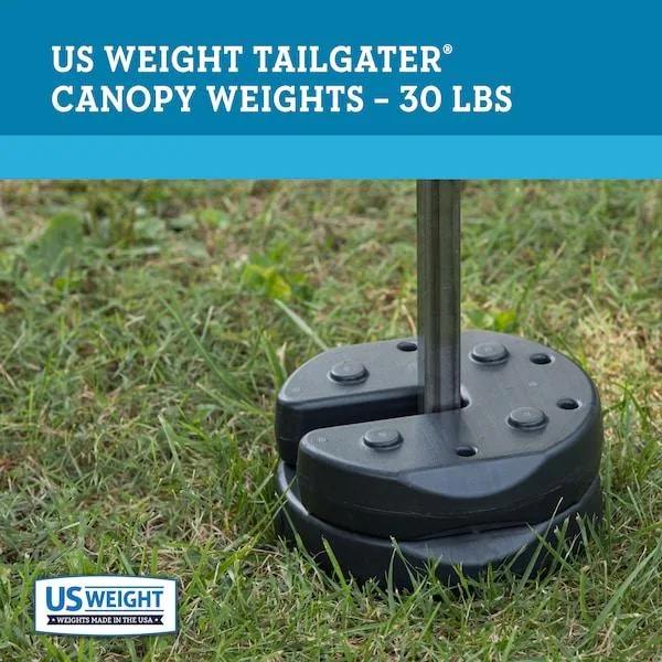 US Weight US Weight U0030 Tailgater Weights 30 lb outdoor storage building — product photo