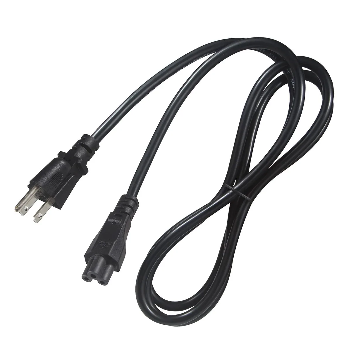  KUNCAN RxfR-0357 1.8 m 18 AWG NEMA 5-15P to IEC 60320 C5 AC power cord for laptop — product photo