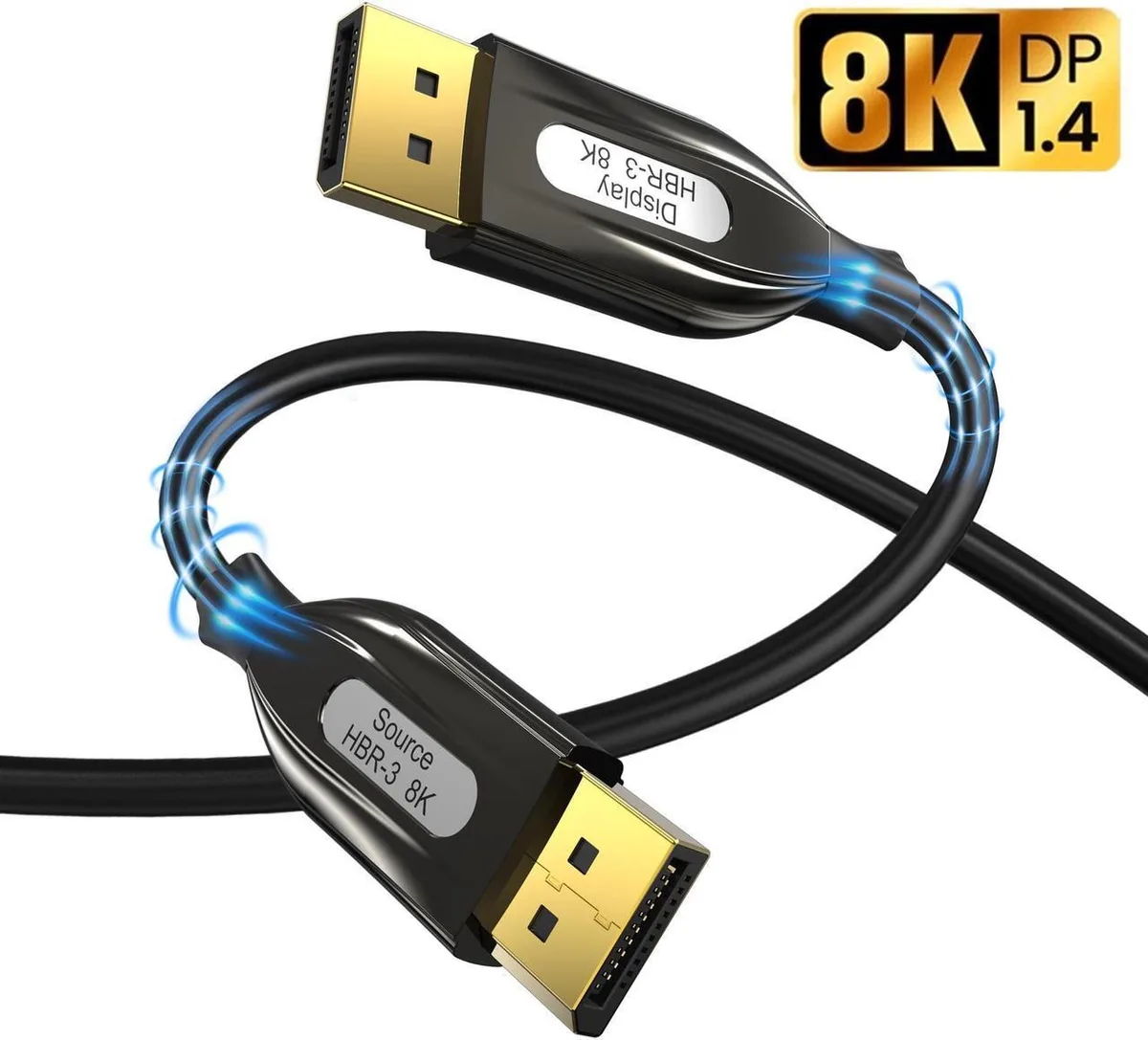 SMUGDESK SMUGDESK Fiber Optic DisplayPort 1.4 Cable 164ft — product photo