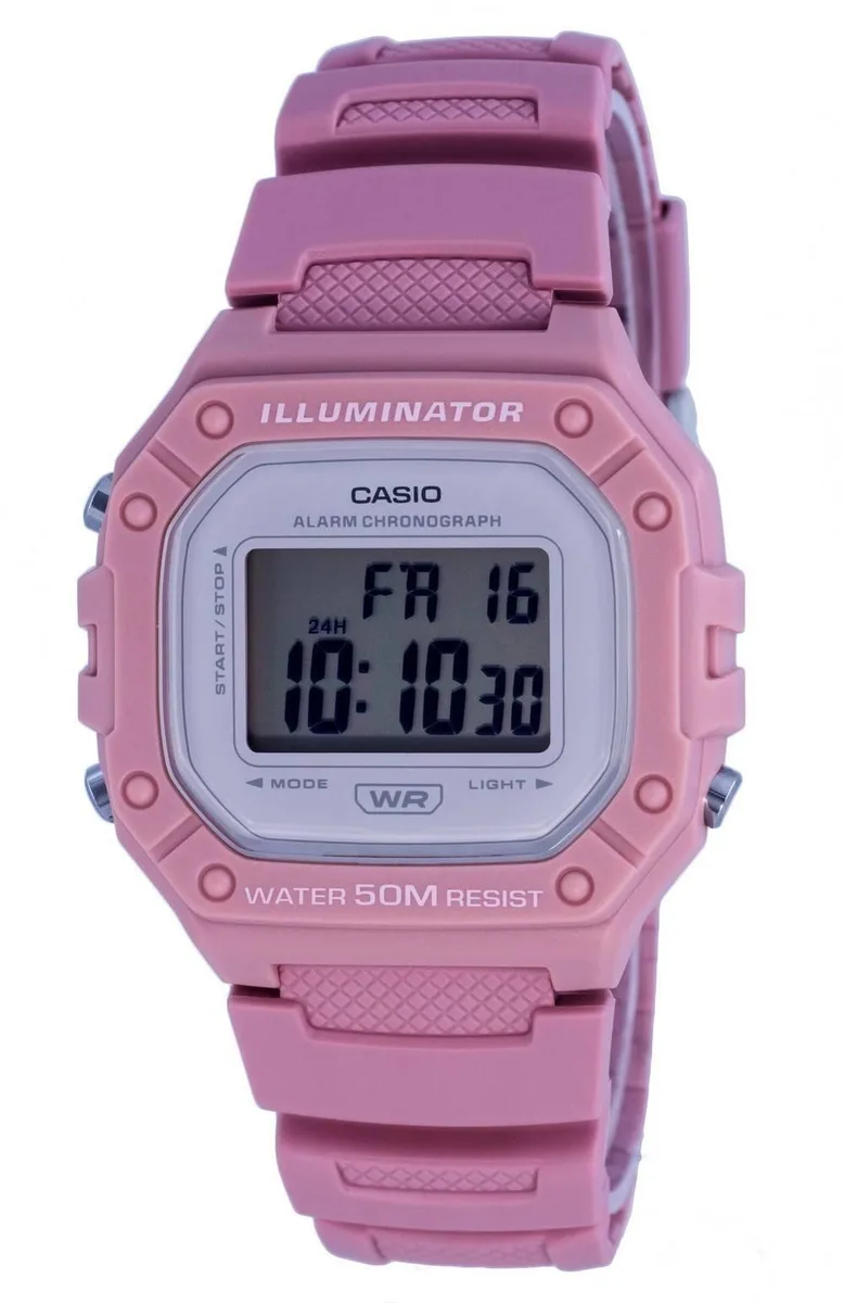 CASIO Casio W-218HC-4A Women's Digital Resin Watch 50m 42.00mm — product photo
