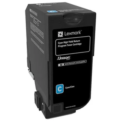 Lexmark Lexmark 84C0HCG Cyan Toner Cartridge 16000 Pages — product photo