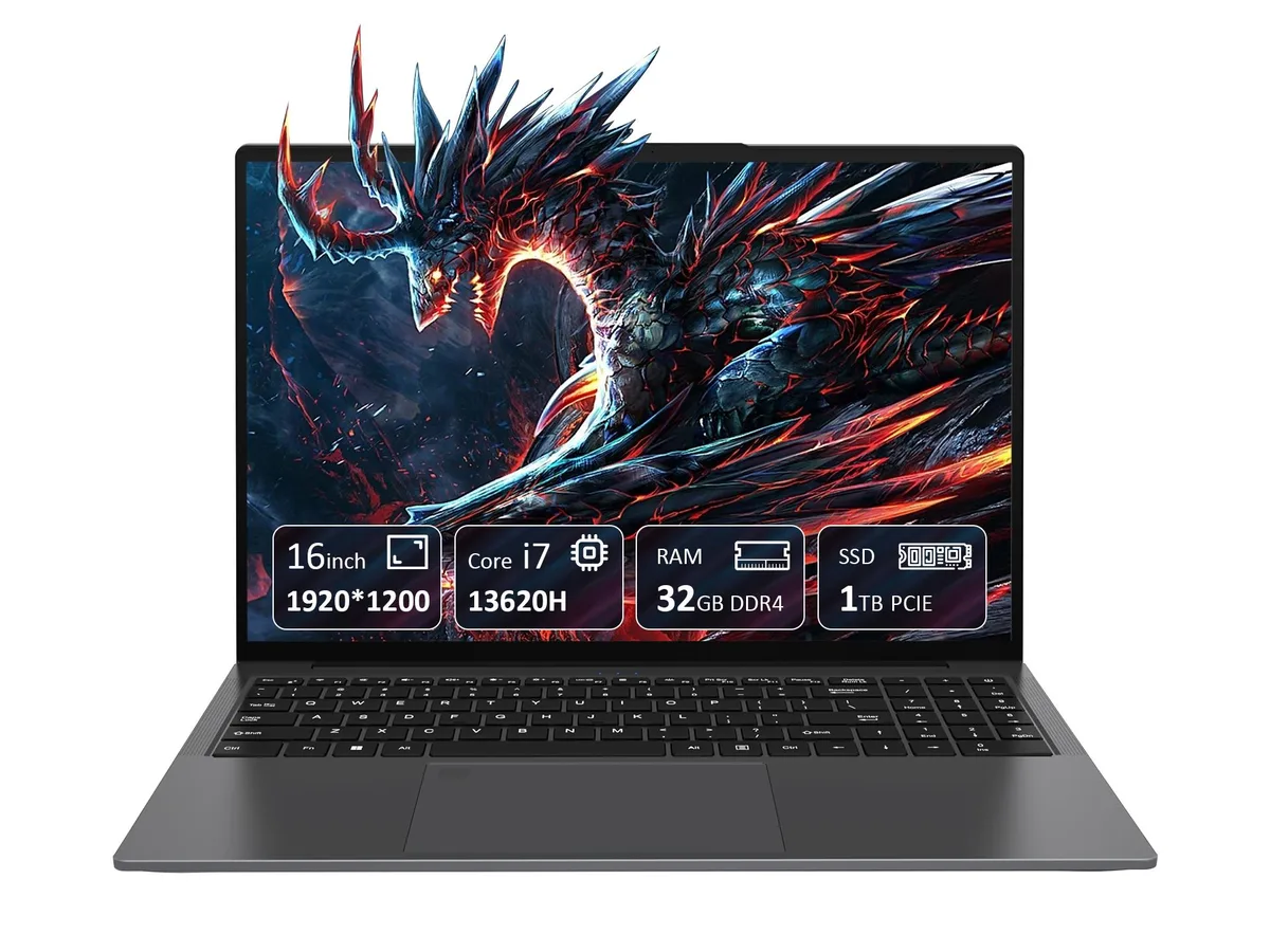 KurieTim KurieTim T160H 16" FHD i7-13620H 32GB 1TB DDR4 — product photo