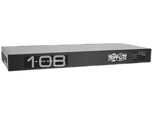Tripp Lite Tripp Lite B072-008-1-IP 8-Port Cat5 1U KVM Switch with IP Remote Access — product photo