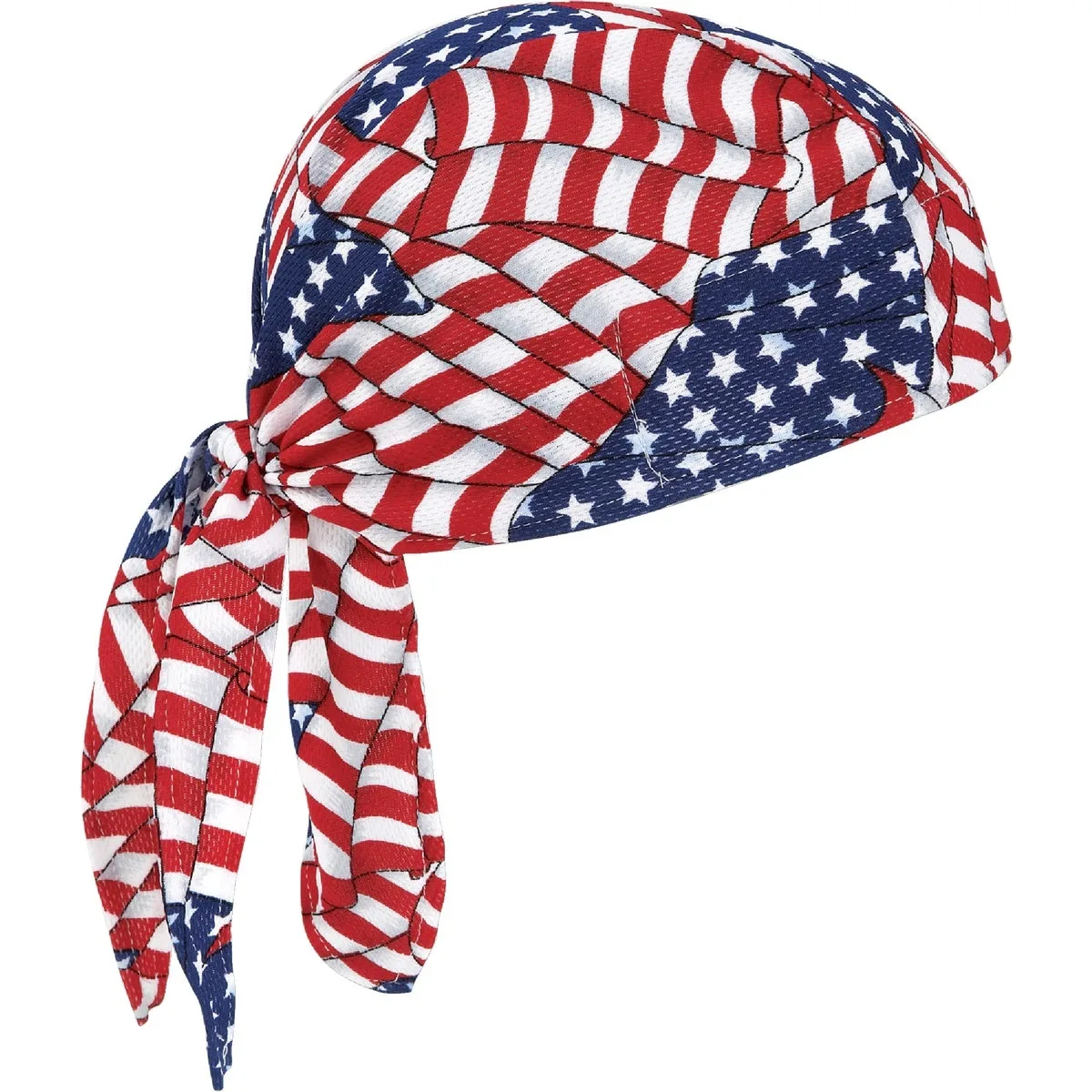 Ergodyne Ergodyne Chill-Its Stars & Stripes Dew Rag 12477 personal protective equipment — product photo