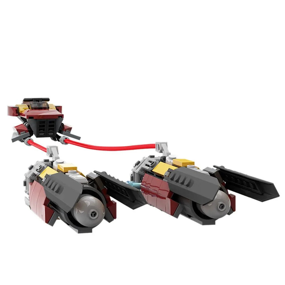 ZITIANYOUBUILD ZITIANYOUBUILD Marshall's Podracer Speeders 252-Piece MOC Building Kit — product photo
