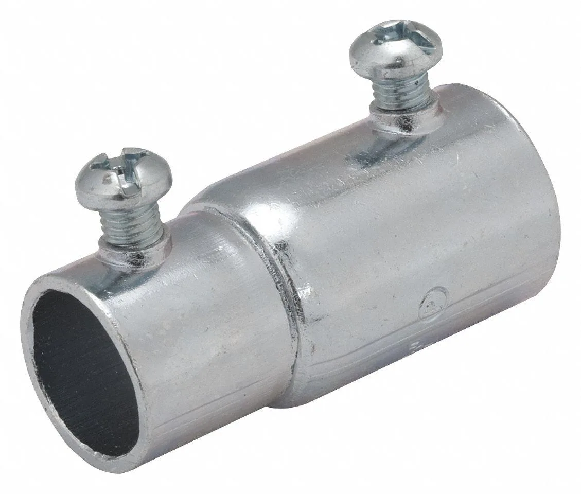 Hubbell Incorporated Hubbell Incorporated RACO 1432 Wire Cap Connector 1/2 in Set Screw Steel Zinc Plated Gray — product photo