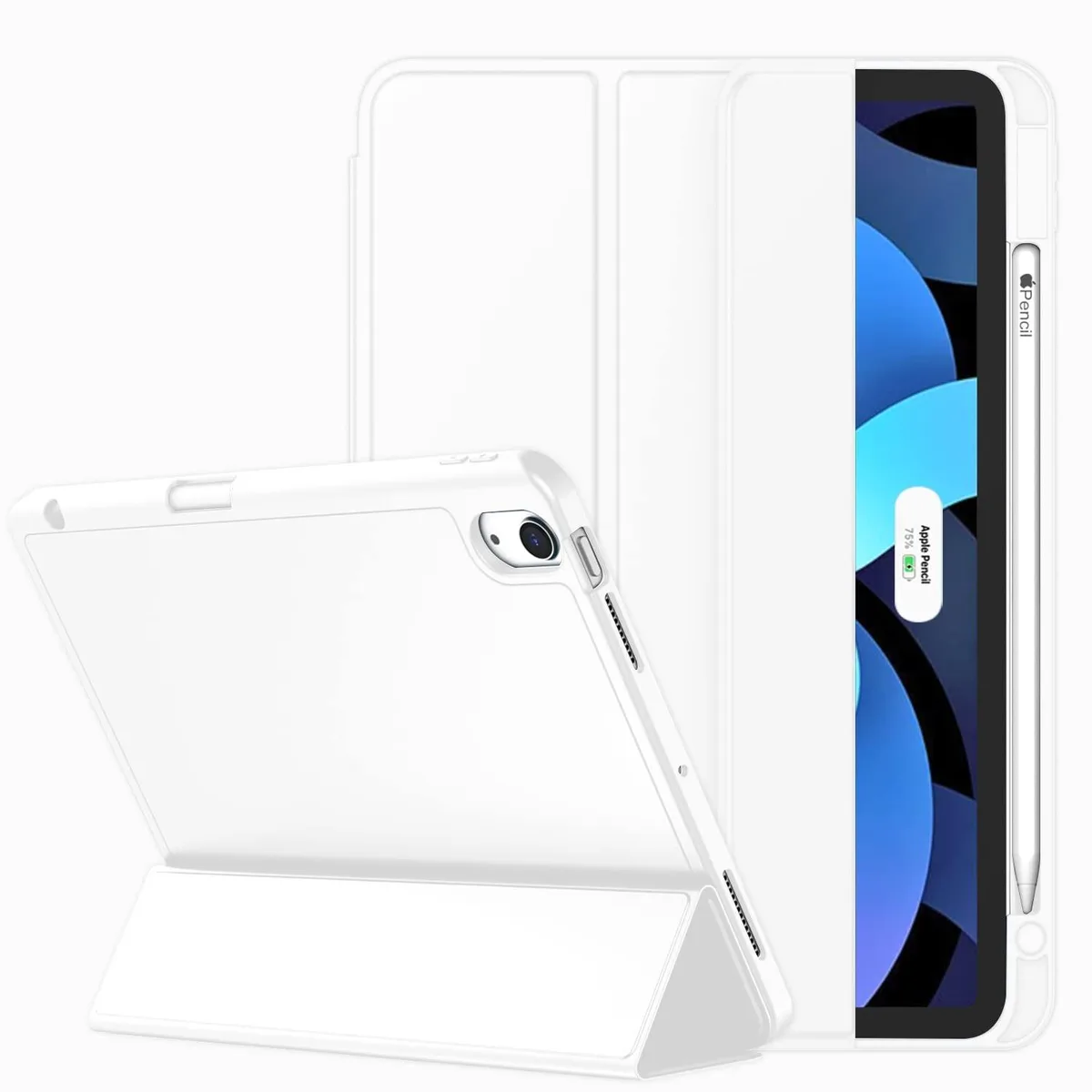 Batianda Batianda iPad Air 11 Inch Case M3 2025 M2 2024 White 2 in 1 accessory — product photo