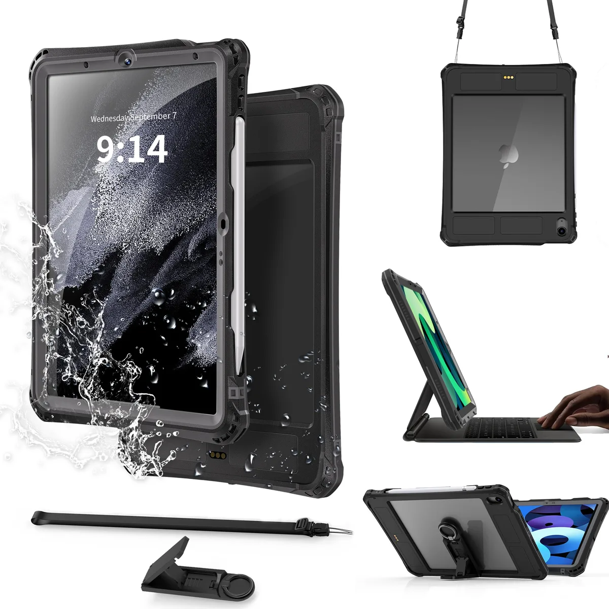 BONAEVER BONAEVER A3266/A3267/A3270 waterproof iPad Air 11 inch case — product photo