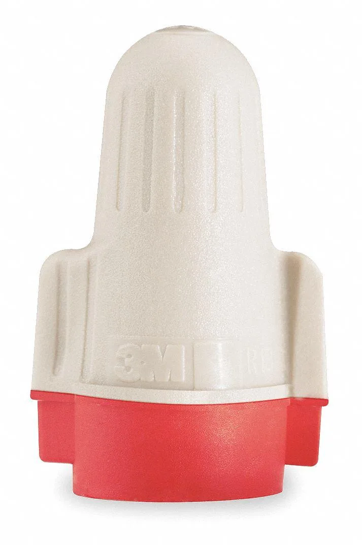 3M 3M Twist-On Wire Connector 18-12 AWG Red/Tan Pack of 100 — product photo
