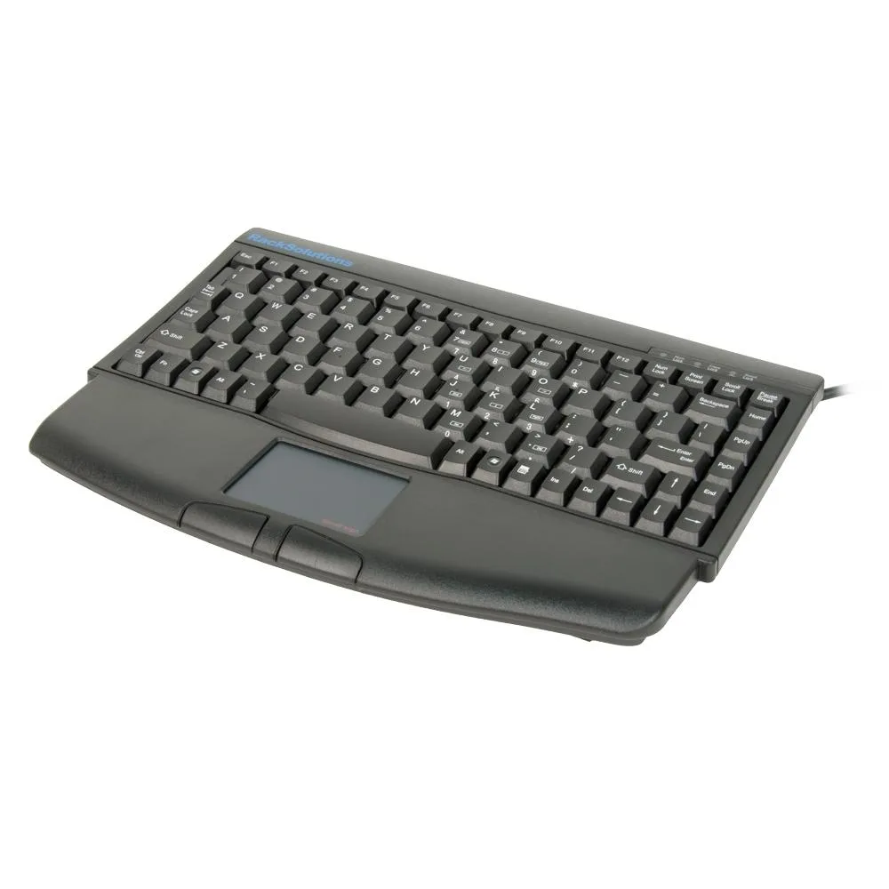 RackSolutions RackSolutions Compact Keyboard with Integrated Trackpad USB 11-Inch — product photo