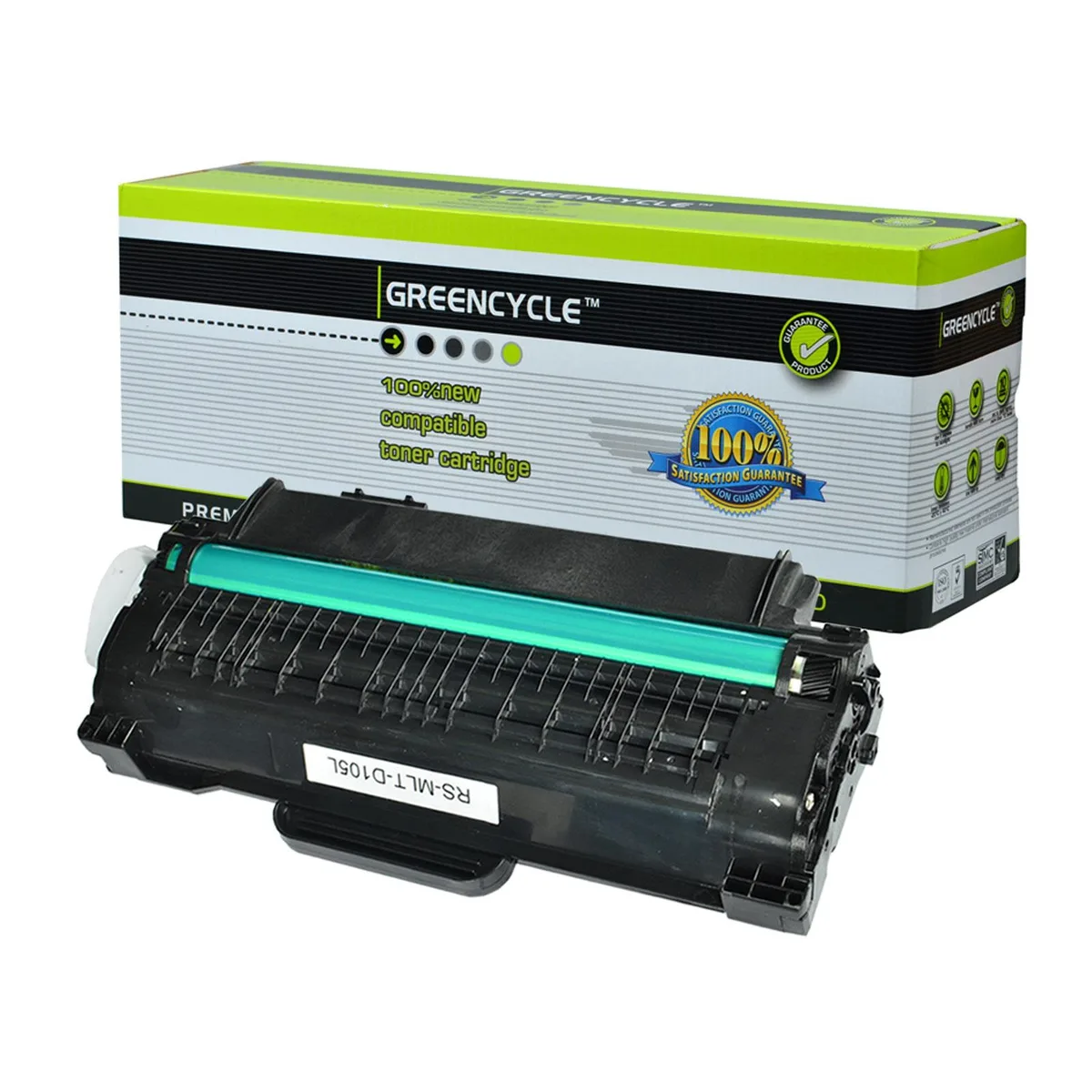 GREENCYCLE GREENCYCLE MT-D105L Black Toner Cartridge 2500 Pages — product photo