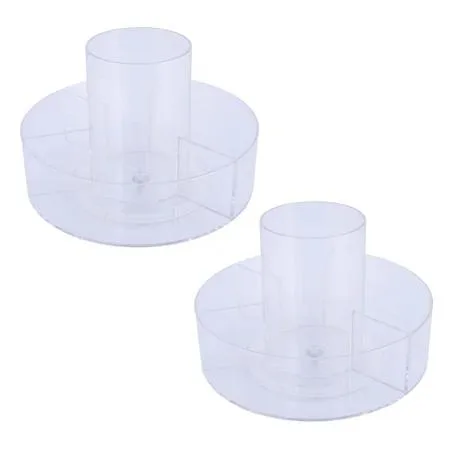 Kenney Manufacturing Company Kenney Manufacturing Company KN68072P2REM 360 Rotating Countertop Organizer 6 Compartments — product photo