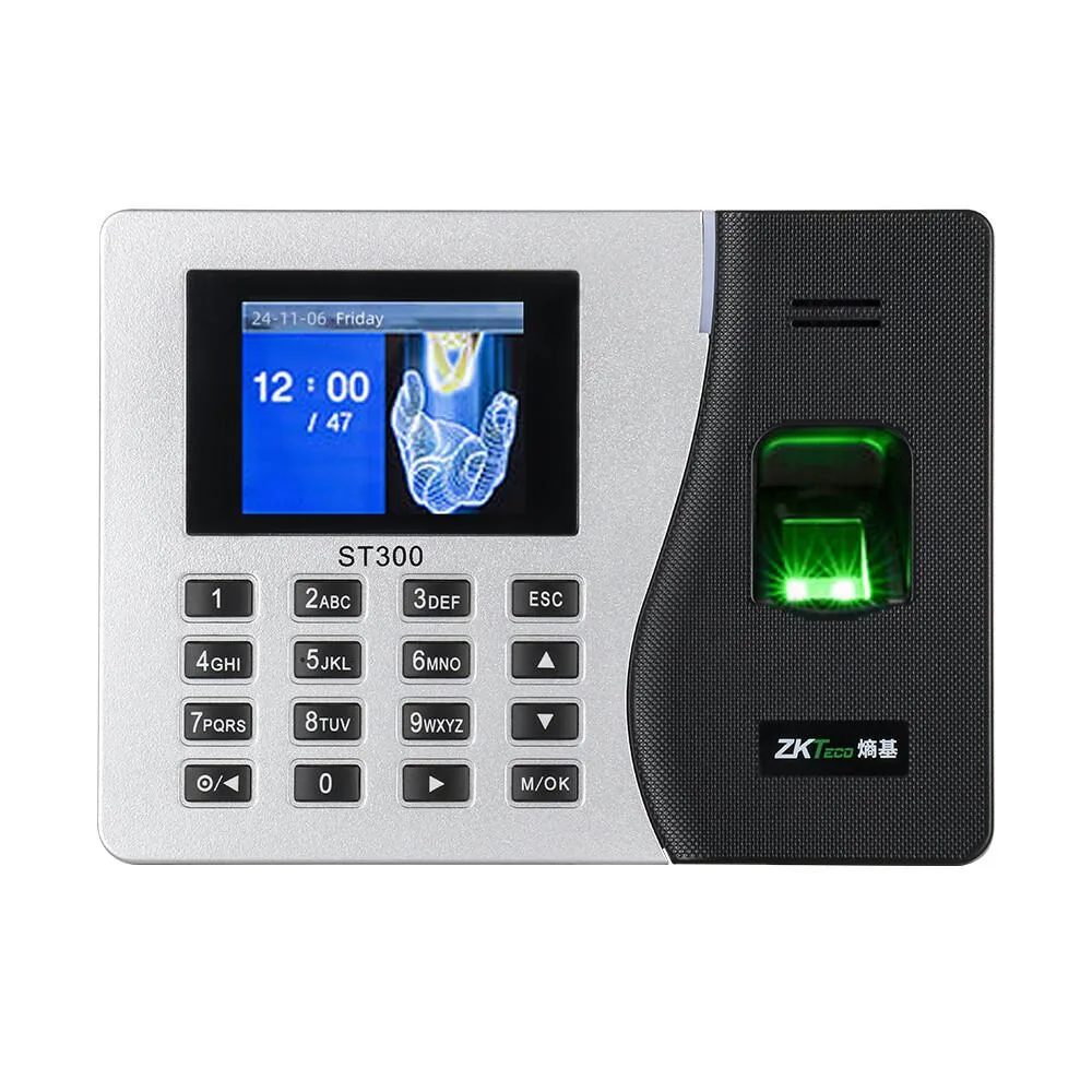 ZKTECO ZKTECO ST300 2.8" Biometric Fingerprint Time Attendance Machine — product photo