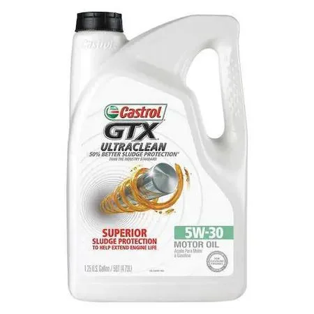 Castrol Castrol 03096 GTX Ultraclean Synthetic Blend 5W-30 Motor Oil 5 Qt — product photo