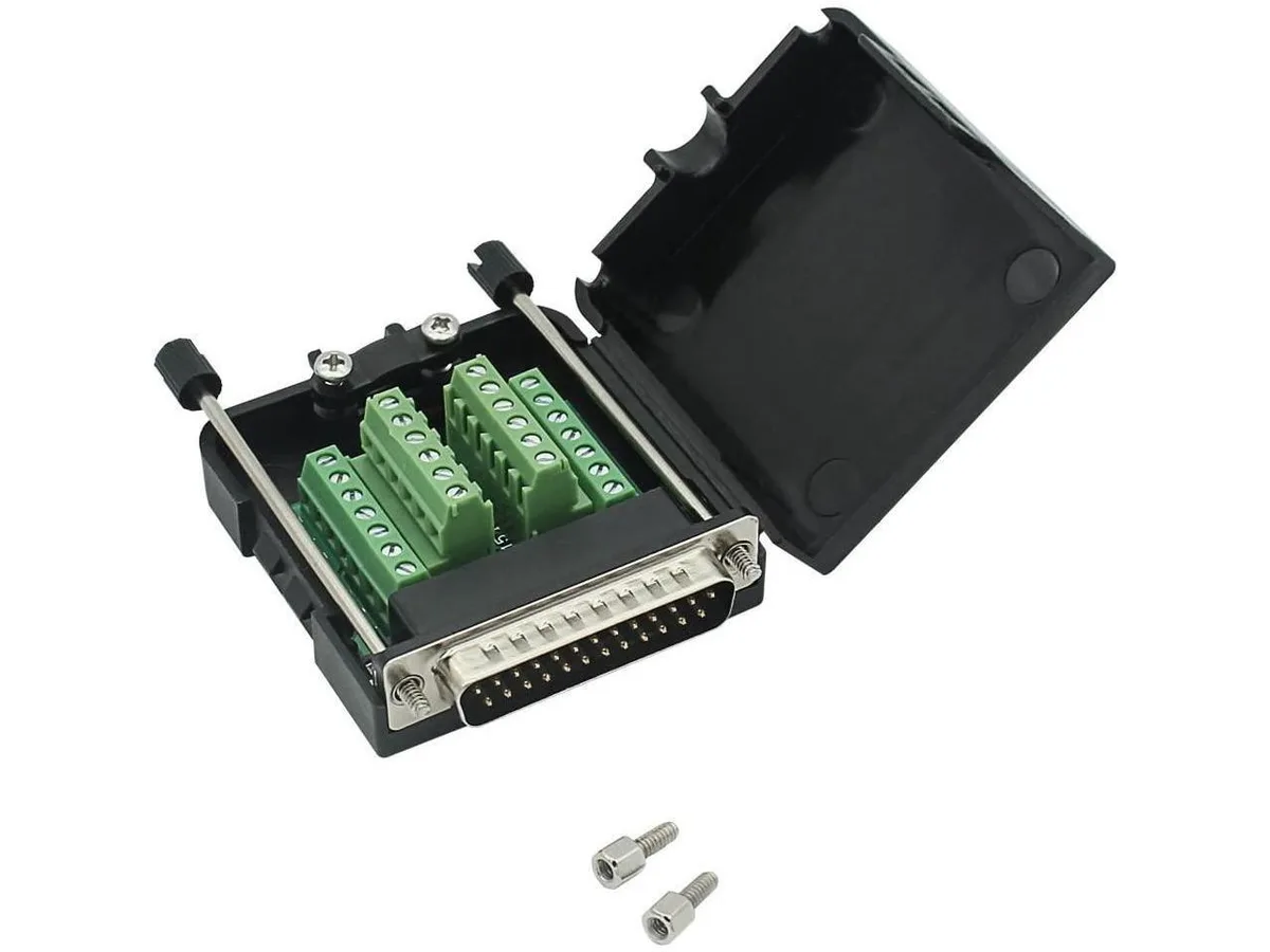 BONAEVER BONAEVER DB25 Breakout Board 25-pin Adapter with Case — product photo