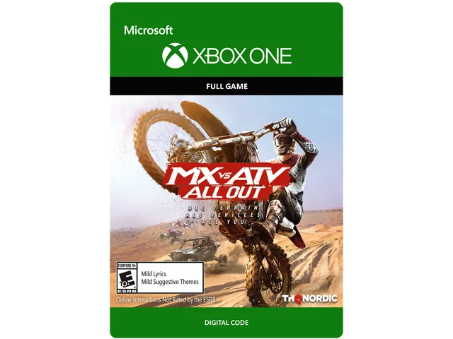 Microsoft Microsoft G3Q-00468 MX vs. ATV All Out downloadable game — product photo