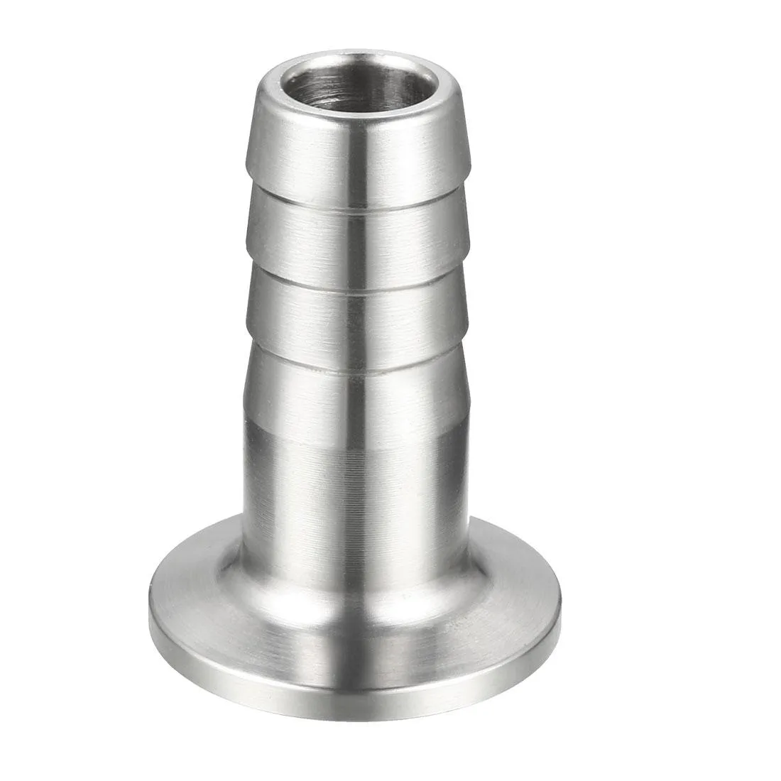 Unique-Bargains Unique-Bargains KF16-16 KF16 Flange 16mm Hose Barb Adapter 304 Stainless Steel — product photo