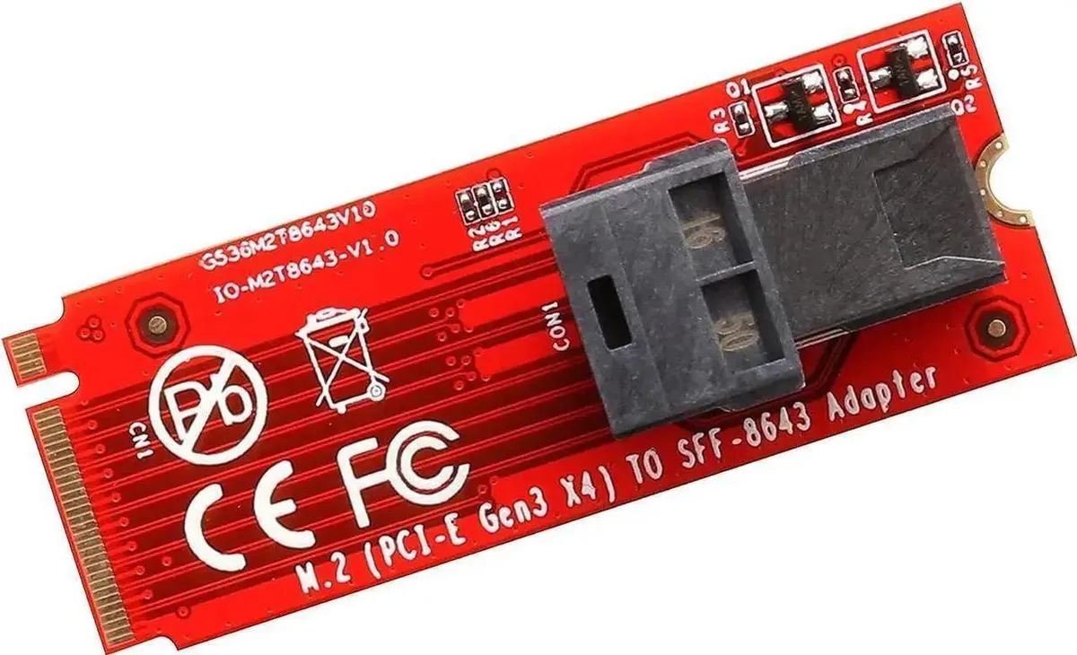 Vszerda Vszerda M.2 to U.2 SFF-8643 to SFF-8639 Cable 12 Gbps — product photo