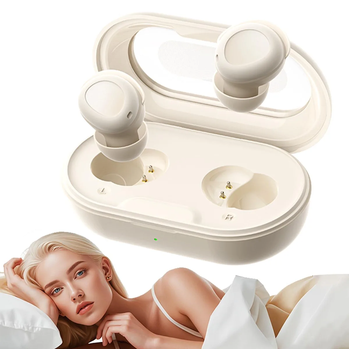 Barrow Mods Barrow Mods 2 in 1 accessory Z1 sleep earbuds 0.1 oz 20h case 1.5h charge — product photo