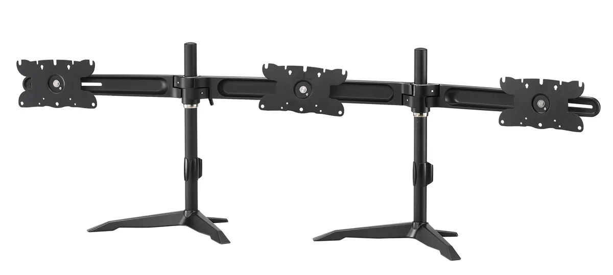 Amer Mounts Amer Mounts AMR3S32 triple monitor stand 26-32 inch monitor accessory — صورة المنتج